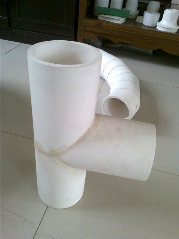 Износостойкая керамическая трехсторонняя трубка